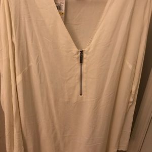 Michael Kors Swim - Michael Kors Cream Cover Up size Medium Michael Kors Swim - Michael Kors Cream Cover Up size Medium